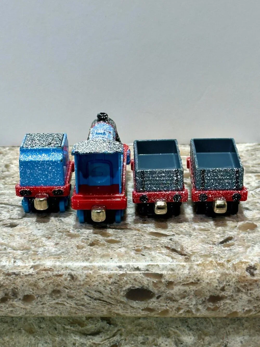 Thomas & Friends Gordons Snowy Special 4pc Set 2009 Take Along Diecast Mattel